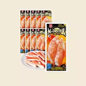 한성 몬스터크랩 72g 10개 게맛살18571795588397