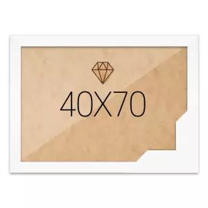 IKWCB0A1F 40x70 고급형 우드 화이트 전용 주문 보석 큐빅 비즈 액자 십자수