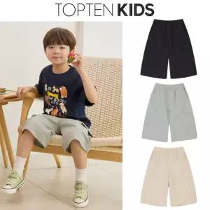 탑텐키즈 (공용) 카고 버뮤다 팬츠 MKG2PH3211