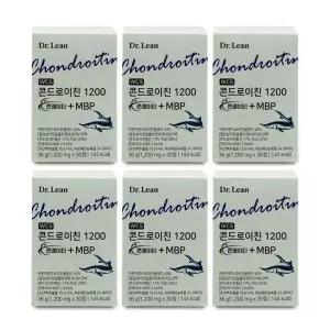 [셀러허브][닥터린] 닥터린 콘드로이친 1200 콘레이티 + MBP 1200mg x 30정 X 6박스 I (S50307310)