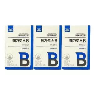 [셀러허브]고려은단 메가도스B 비타민B 컴플렉스 60정 X 3개 (S49757963)