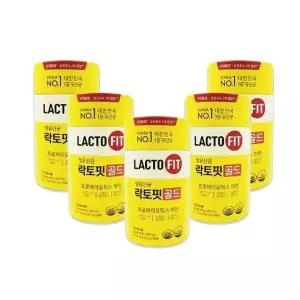 종근당건강 락토핏 생유산균 골드 2g x 50포 5통
