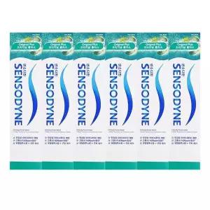 [셀러허브]센소다인 오리지널플러스 민감성 치약 100g x6 (S50911207)