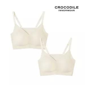 [크로커다일] 쿨라이트 실키핏 일체형 스트랩 브라 2종 라이트베이지 CDWBR6N47_2