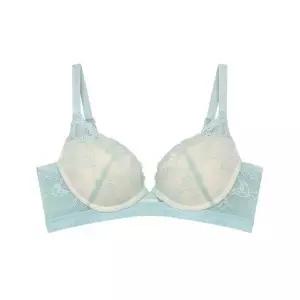 [한정수량][Wonderbra] 플로럴 부스트 브라1종 라이트블루