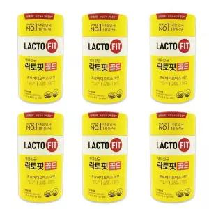 종근당건강 락토핏 생유산균 골드 2g x 50포 6통