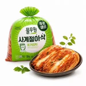 풀무원 생산직송 사계절 아삭 포기김치 10kg