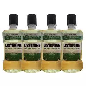 리스테린 내추럴 그린티 마일드 구강청결제 750ml 4개