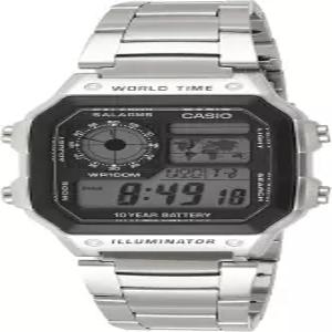 카시오 디지털 패션 쿼츠 남성 청소년 AE1200WHD1A