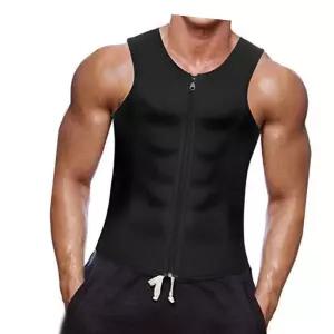 복싱 헬스용품 허리보호 뱃살 운동 헬스복 조끼 남자 땀복 집업