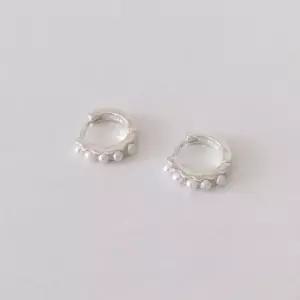 귀걸이 milky earring onetouch silver925
