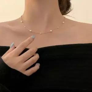 커플목걸이 40 Pearl Salt 925 Necklace Silver A