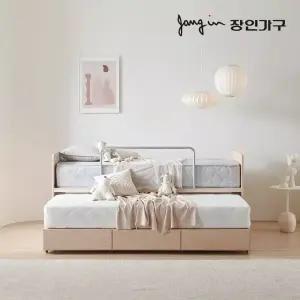 장인가구 피터 주니어 2단 슬라이딩 수납침대S_매트별도