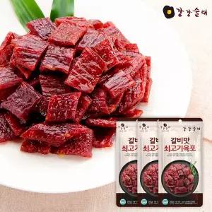 [강강술래] 갈비맛 쇠고기육포 50g x 3봉