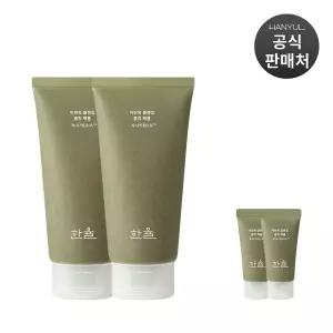 한율 어린쑥 클렌징 흡착 팩폼 120ml   더블