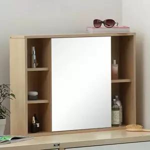 인터데코 화장대거울 80cm 슬라이딩도어 TP430