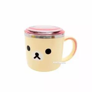탑탑리빙 코리락쿠마 뚜껑 스텐컵 260ml(H464063)