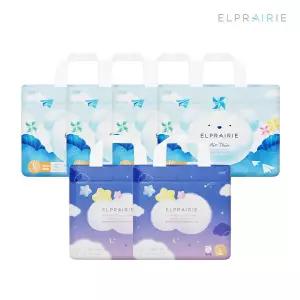 롯데홈쇼핑 단독 에어씬 팬티 기저귀 4팩+에어윙 썸머나이트 2팩 (사이