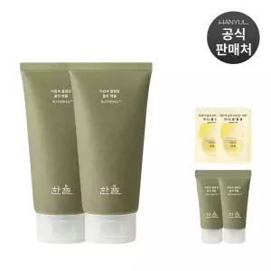 [단독]한율 어린쑥 클렌징 흡착 팩폼 120ml x 2개