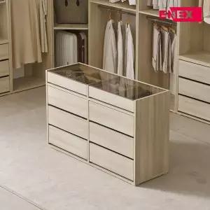 [ENEX]데일리 스테이션 3단 서랍 아일랜드 수납장 1200