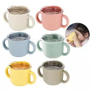 에디슨 프리미엄 실리콘 트레이닝컵 150ml 아기 쥬스컵 택1