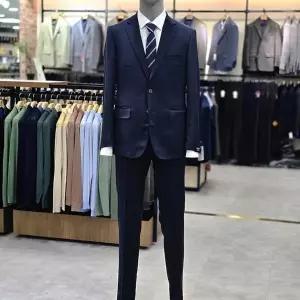 런던포그 세이브존04 150수 사계절세미슬림 네이비정장  ZIFSC100