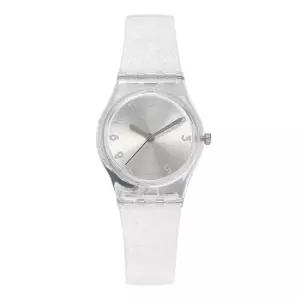 스와치 시계 여성 젤리 SILVER GLISTAR LK343E