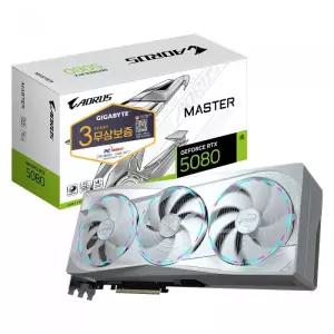 GIGABYTE AORUS 지포스 RTX 5080 MASTER ICE D7 16GB 피씨디렉트