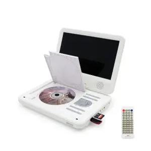 SAFA DV100 휴대용 차량용 DVD USB CD리핑 선명한 LED백라이트 영화 음악 학습용 regionfree 리모컨 간편조작