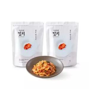 [신세계푸드](온라인) 조선호텔 썰은 배추김치 2kg(1kg*2팩)