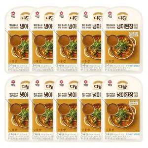 CJ제일제당 백설 다담 냉이된장찌개양념140g x12개