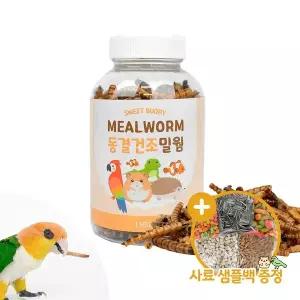 [하프클럽/올펫몰]스위트냠냠 슈퍼 건조 밀웜 50g 소동물 단백질 간식