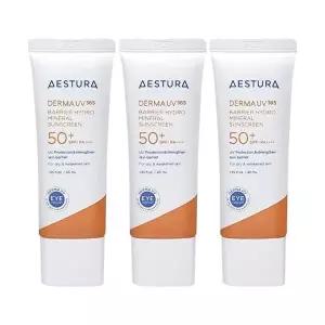 [셀러허브 1]에스트라 더마 유브이365 장벽수분 무기자차 선크림 40ml(SPF50+) 3개 Ss (46117226)