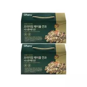 오하루 자연가득 프리미엄 메이플 견과 시나몬 에디션 20g x 20개입 x 2박스