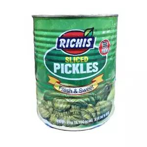 피클 피클슬라이스 면 리치스 슬라이스 오이피클 3Kg