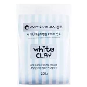 200g 불투명점토 화이트점토 만들기 불투명 화이트 점토재료 수지점토