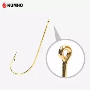 금호조침 KS-427 선상 롱 갈치 링형 바늘 골드 덕용 50개입 갈치낚시
