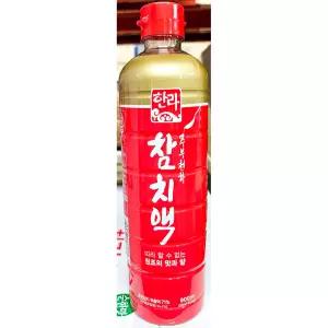 참치액 (한라 900ml) X6 조미소스 국물용 회식용