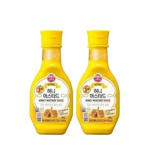 [오뚜기]오뚜기 허니 머스타드소스 265g 2개 샐러드 소시지 만능 (15923792)