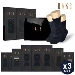 닥스 DK2 케이투1FWLM3MYelAx3 남성 양말 선물 신사 3족 선물세트 3세트 묶음 판매 12종 택 1 LE1207975086