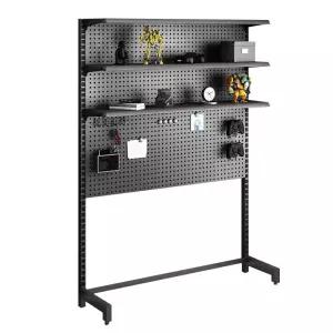 타공보드스탠드 철제 페그보드 거치대 걸이대 진열대 철판 소품걸이 디스플레이 랙