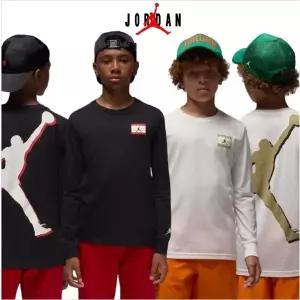 [롯데백화점]나이키 나이키키즈 조던 주니어 AJ1 라벨 긴팔티셔츠 N253TS358P