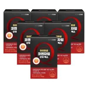 뉴트리코어 하이퍼셀 코엔자임Q10 맥스 1000mg x 30캡슐 / 6박스 / DY
