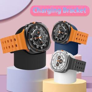 갤럭시 워치 울트라 2025 2 47mm 충전 거치대 실리콘 보관 시트 9 8 7 6 5 4 40/44mm 호환