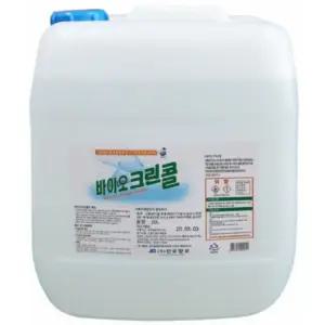 진로발효 바이오크린콜 20L + 오프너 살균소독제 에탄올 75% 발효 주정 알콜