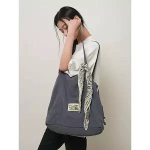 [매장정품] GENERAL IDEA UNISEX 미니 자수 컬러풀 에코백 [5COL] / GF2UBG106