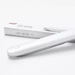 LED 원형 일자등 30W 주광색 전자식 형광 전등