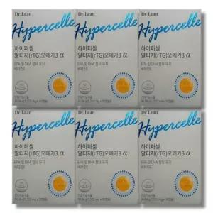 [영양친구] 닥터린 하이퍼셀 알티지 오메가3 알파 1202mg x 30캡슐 6박스