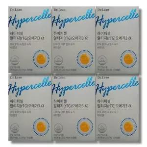 [하프클럽/기타]닥터린 하이퍼셀 알티지 오메가3 알파 1202mg x 30캡슐 6박스