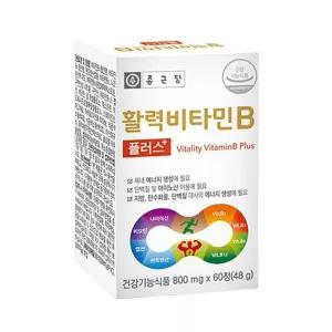 [셀러허브]종근당 활력비타민B 플러스 800mg x 60정 1박스 (S49914825)